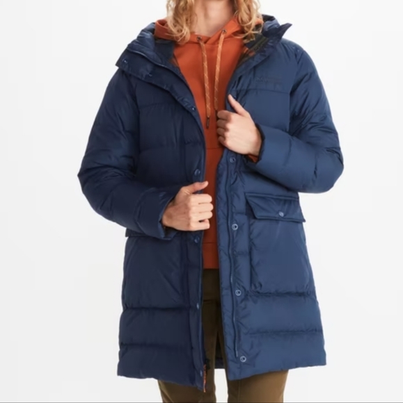 Marmot strollbridge parka, Arctic Navy - MSRP $325 700 fill - Picture 3 of 12